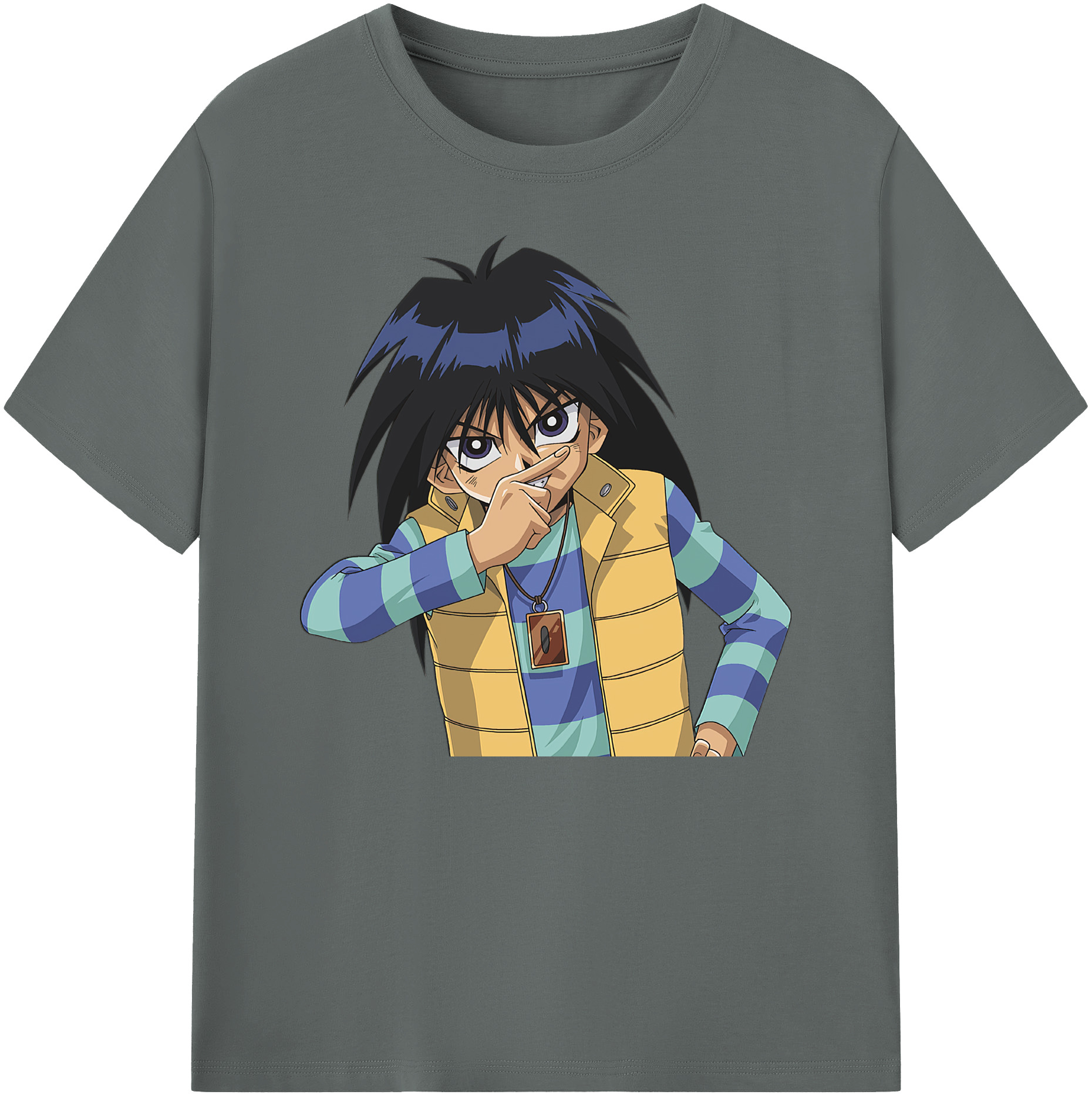 （画像用） 遊☆戯☆王 Yu-Gi-Oh! 綿100％ メンズ半袖Tシャツ｜肌触りやわらか＆通気性
